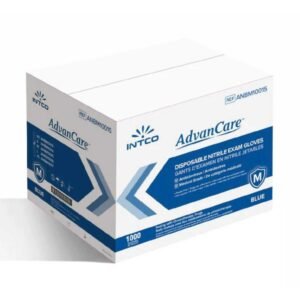 Nitrile Blue Gloves Examination 3.5 Mil Powder Free- Advancare