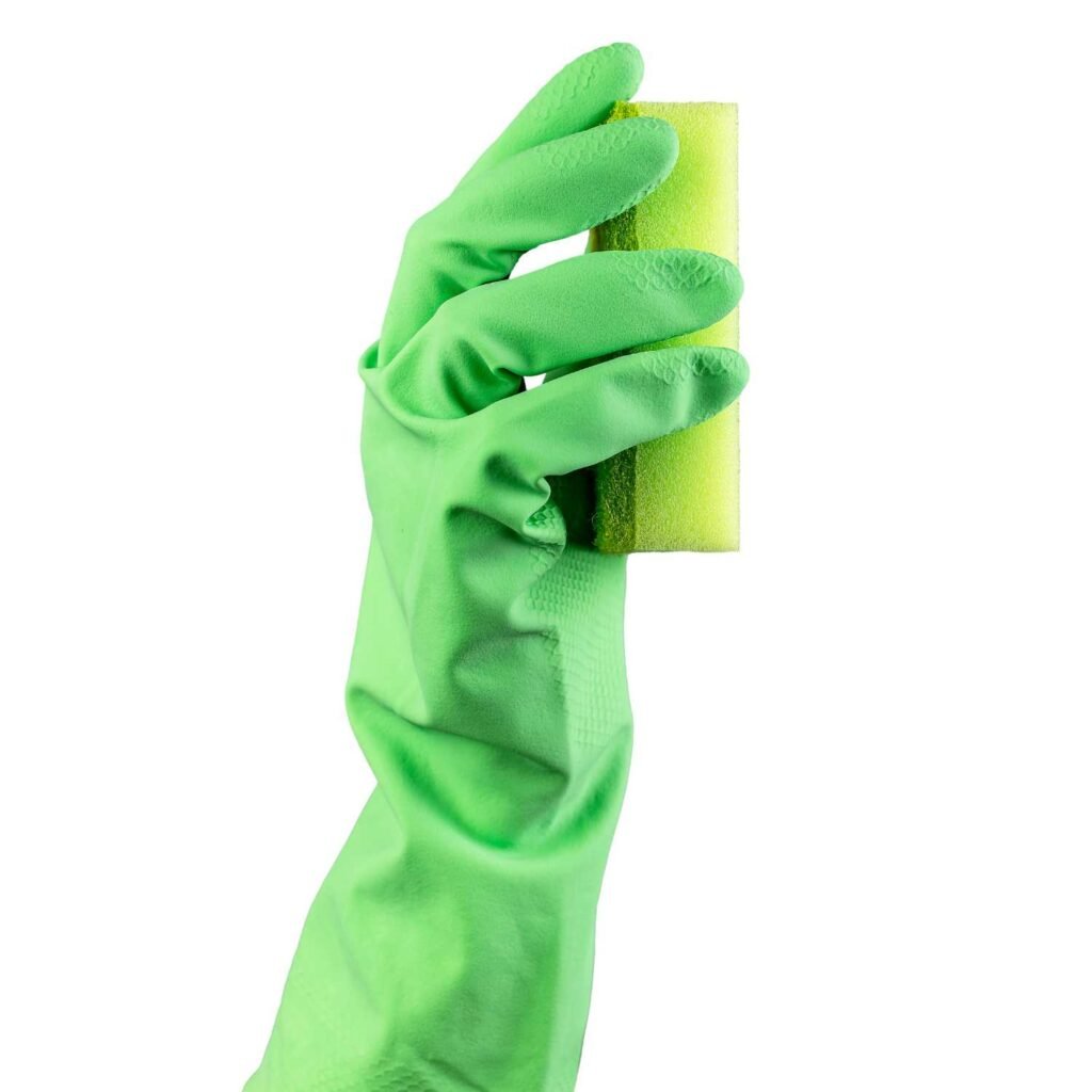 Dish Washing Gloves (Green)