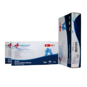 Home 6 Nitrile Gloves 3.2 Mil 2000 gloves - Famcare Medical