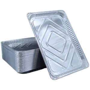 Rhino-Foil - 1/2 Size Aluminum Foil Sheet Cake Pan - 1502