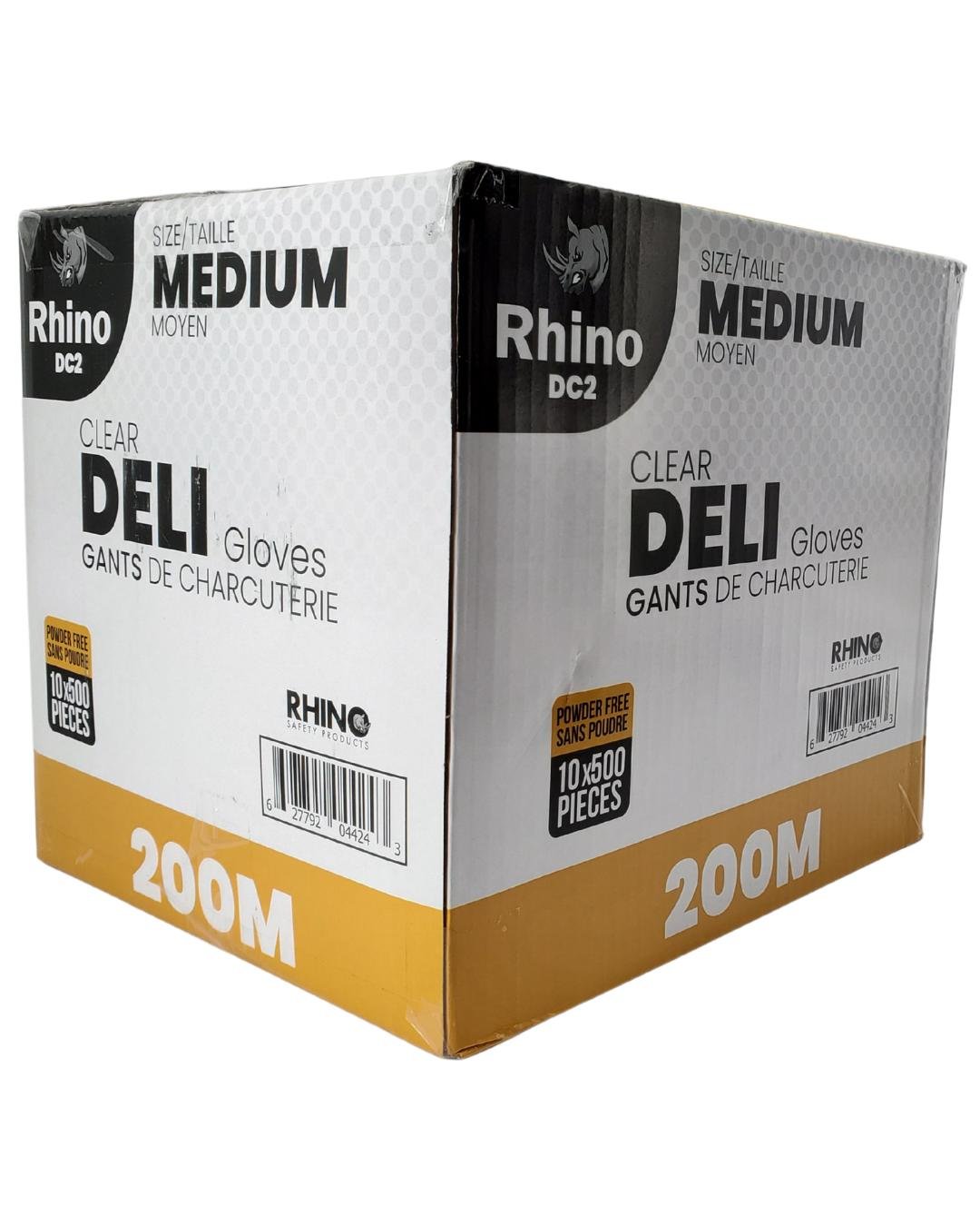 Rhino - DC2 - Clear Deli Gloves - Medium - 200M 3 Rhino - DC2 - Clear Deli Gloves - Medium - 200M - Image 3