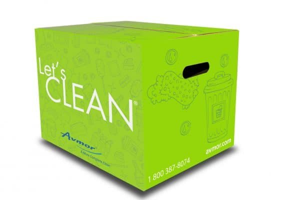 “Let’s Clean®” – Food Service Sanitation Box - Avmor - All In One Cleaning Solution 1 “Let’s Clean®” – Food Service Sanitation Box - Avmor - All In One Cleaning Solution
