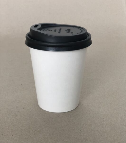 Sip Black PLA Compostable Hot Cup Lid - 8/10-20 oz - 1000cs BPI - Disposable Take Away Food Packaging - Canadian Distribution 3 Sip Black PLA Compostable Hot Cup Lid - 8/10-20 oz - 1000cs BPI - Disposable Take Away Food Packaging - Canadian Distribution - Image 3