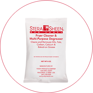 Stera-Sheen Red Label Fryer Cleaner & Multi-Purpose Degreaser, Easy Use Portion Packets, FG RED246 by Purdy Products, Case of 24 x 6 oz packets 3 Stera-Sheen Red Label Fryer Cleaner & Multi-Purpose Degreaser, Easy Use Portion Packets, FG RED246 by Purdy Products, Case of 24 x 6 oz packets - Image 3